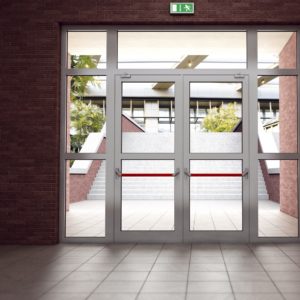 Алюминиевая дверь 700×2200 мм. Алюминиевая дверь 700×2200 мм.