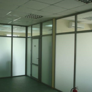 Стационарная алюминиевая перегородка GFTD615